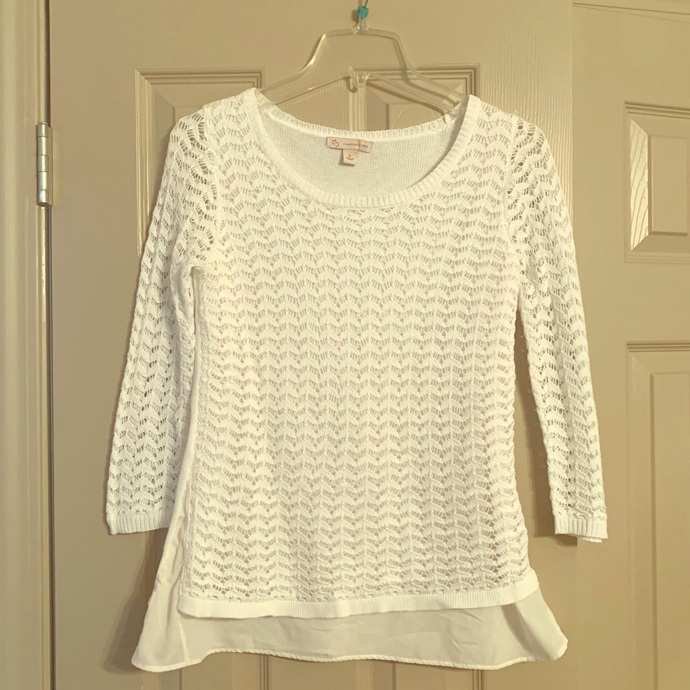 Dress Barn Ivory Sweater